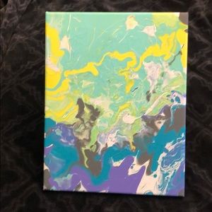 Custom canvas painting